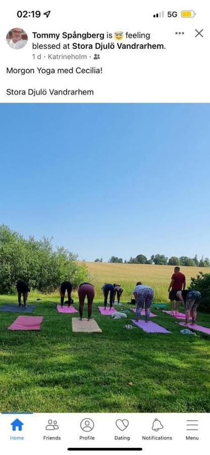 Stora Djuloe Vandrarhem Katrineholm Buitenkant foto